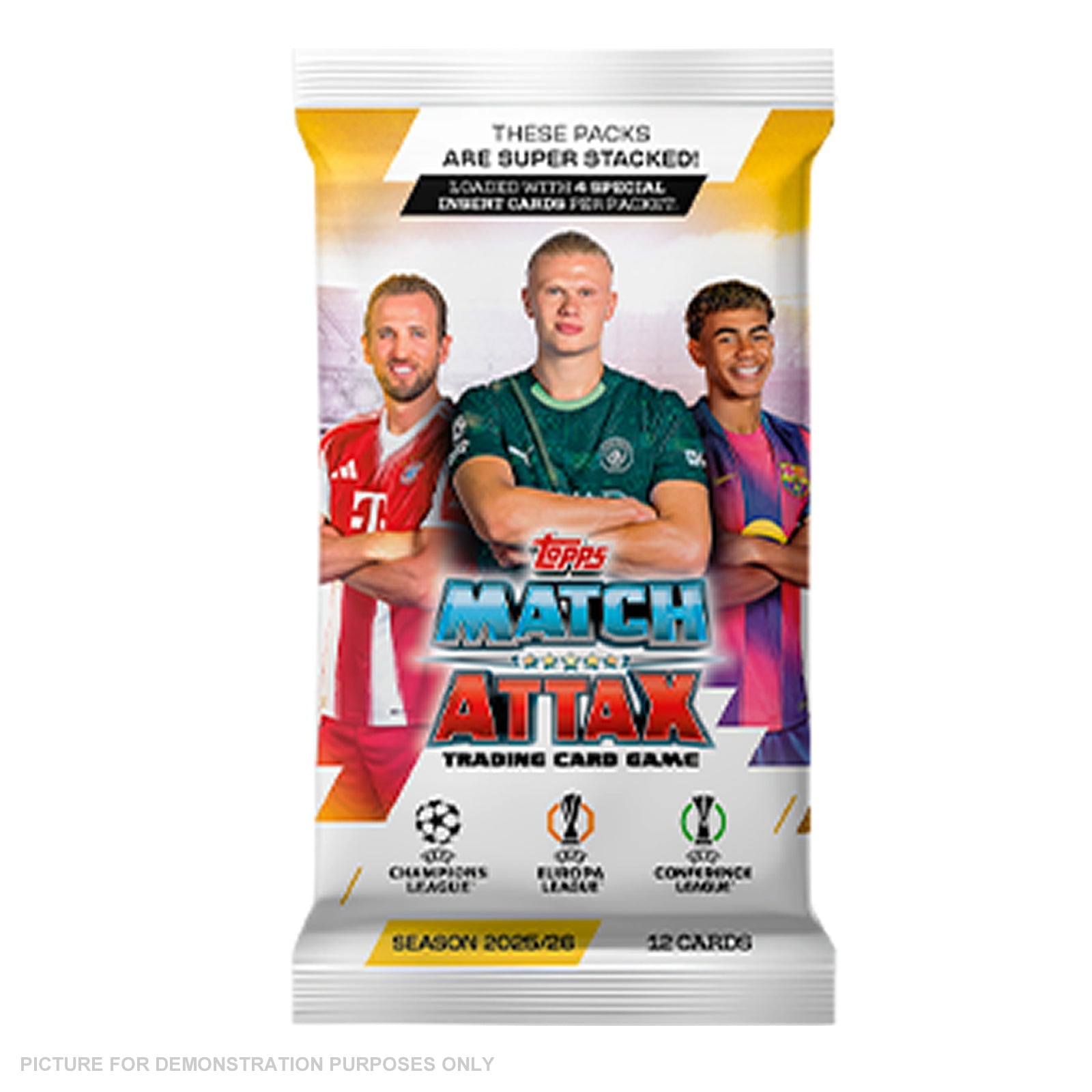 Topps UCC Match Attax 2025/2026 Edition Trading Card SINGLE Booster Pack
